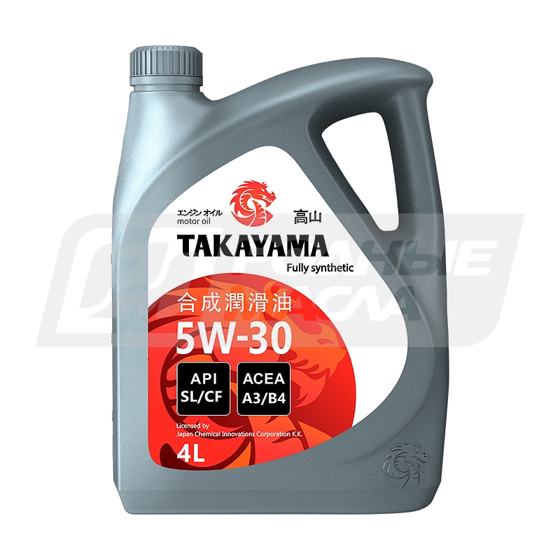 TAKAYAMA 5W30 SL/СF, 4л 605522